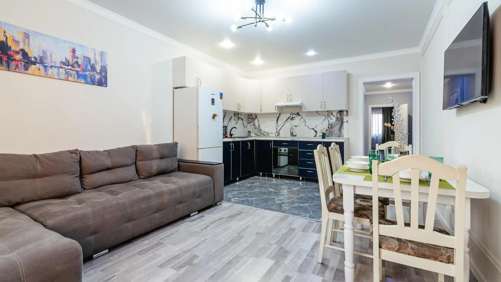 Appartement Просторная 3-Комнатная Квартира В Жк Евразия à Almaty